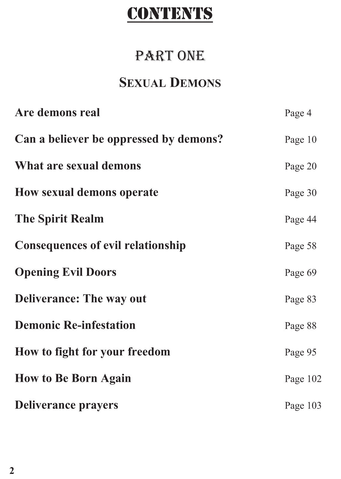 Seksuele demone